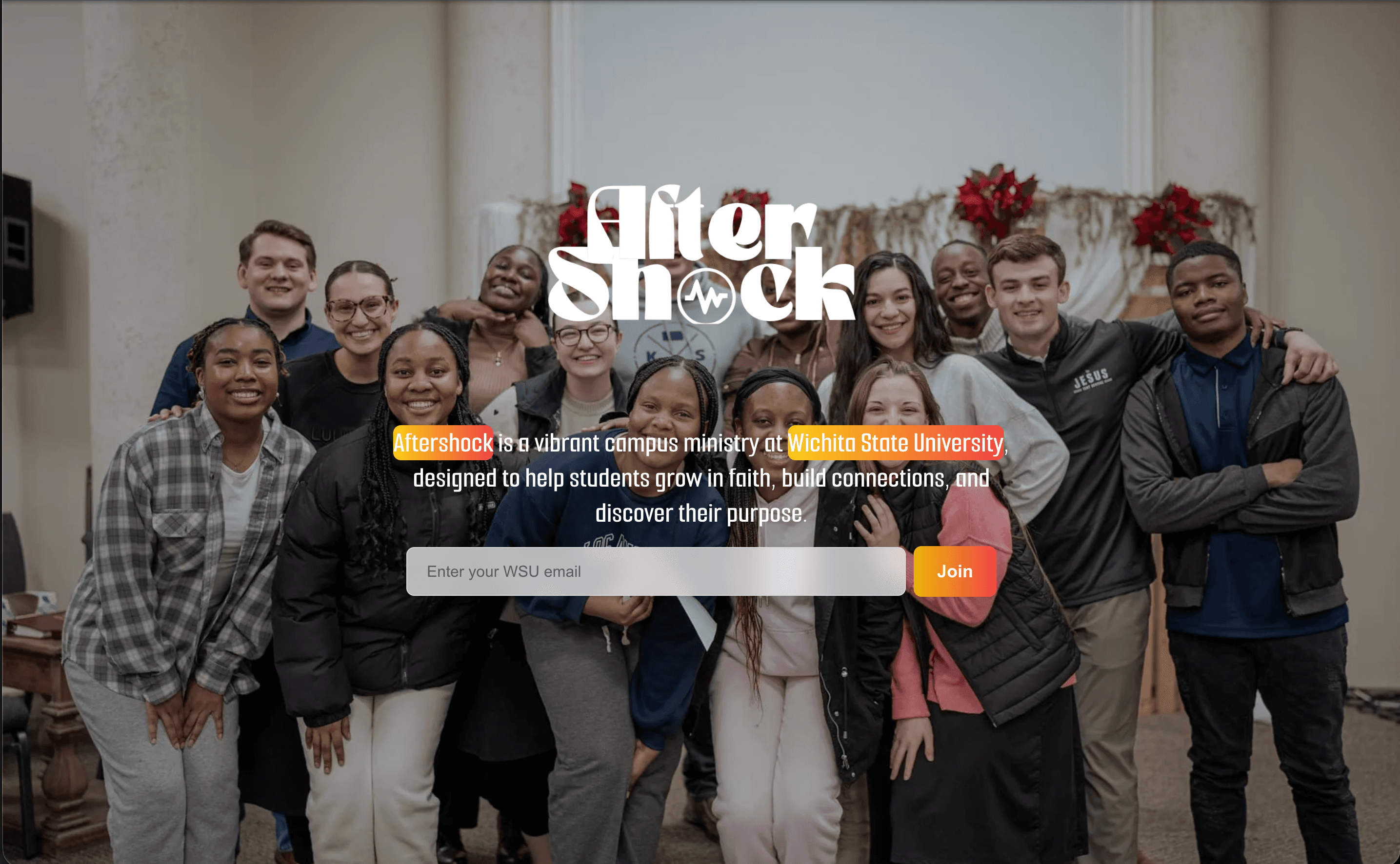 Aftershock Ministries — Website & UX