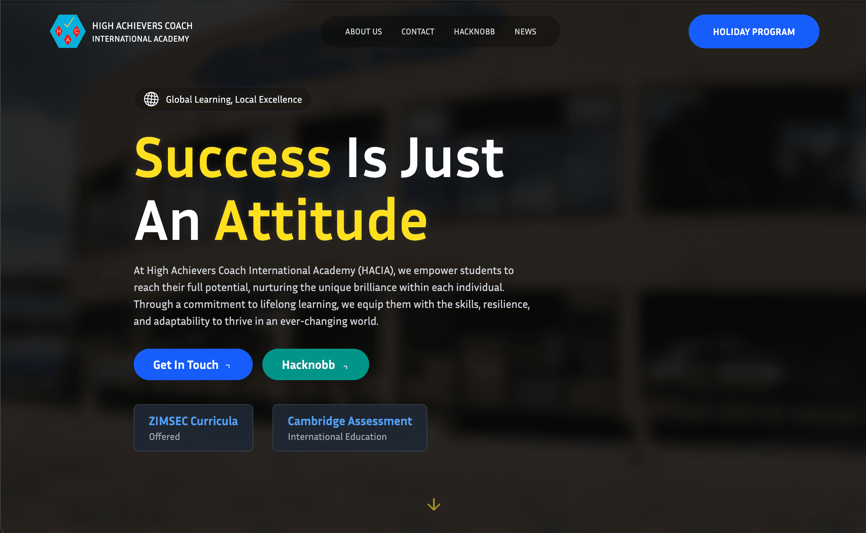 Hacia — Website Delivery